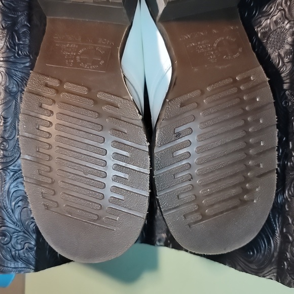 Made in England Dr. Martens Heeled Oxfords - Picture 15 of 16